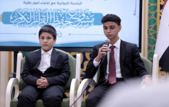 المجمع العلمي ينظم جلسة نقاشية لأولياء أمور طلبة حفظ القرآن الكريم في كربلاء