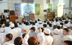 حسينية الامام الحسين ( عليه السلام) ببغداد تشهد حفل تخرج دوراتها الصيفية لهذا العام