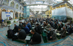 الصحن العباسي المطهر يحتضن محفلاً قرآنيًا احتفاءً بتخرج ٤٠٠ طالب من طلبة الدورات القرآنية في بغداد