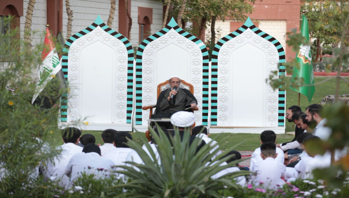 المجمع العلمي ينظم محاضرة تربوية لطلبة مشروع حفظ القرآن الكريم في كربلاء