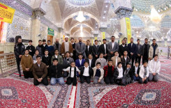 طلبة حفظ القرآن الكريم في كربلاء يتشرّفون بزيارة الإمامين العسكريين (عليهما السلام)