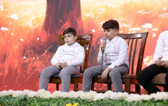 طلبة حفظ القرآن الكريم في كربلاء يتشرّفون بزيارة الإمامين العسكريين (عليهما السلام)