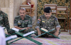 المجمع العلمي يقيم الختمة القرآنية الفصلية في مقام الإمام المهدي (عجل الله فرجه)