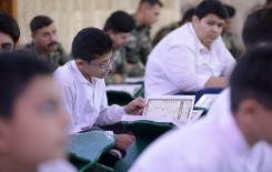 المجمع العلمي يقيم الختمة القرآنية الفصلية في مقام الإمام المهدي (عجل الله فرجه)