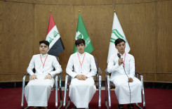 المجمع العلمي ينظم محفلًا قرآنيًا في قضاء الهندية شرقي كربلاء