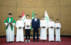 المجمع العلمي ينظم محفلًا قرآنيًا في قضاء الهندية شرقي كربلاء