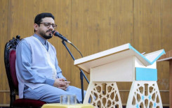 المجمع العلمي ينظم محفلًا قرآنيًا في قضاء الهندية شرقي كربلاء