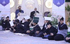 المجمع العلمي يحيي ليلة القدر الأولى في مقام الإمام المهدي (عجل الله فرجه)