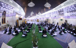 المجمع العلمي يحيي ليلة القدر الأولى في مقام الإمام المهدي (عجل الله فرجه)