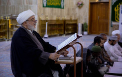 المجمع العلمي وقسم مقام الإمام المهدي (عجّل الله فرجه) يقيمان ختمة قرآنية رمضانية تعليمية للزائرين