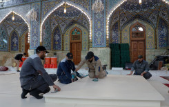 المجمع العلمي يُنهي استعداداته لإقامة الختمة القرآنية المركزية في صحن مرقد أبي الفضل العباس (عليه السلام).