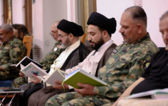 المجمع العلمي ينظم ختمة قرآنية لمنتسبي فرقة العباس (عليه السلام)